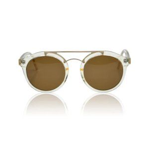 Specs By Lux 'Richie' Sunglasses - Crystal/Gold